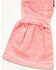Image #2 - Wrangler Infant Girls' Ruffle Pull-On Flare Denim Jeans, Pink, hi-res