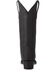 Image #5 - Lane Women's Emma Jane Tall Western Boots - Snip Toe, Black, hi-res