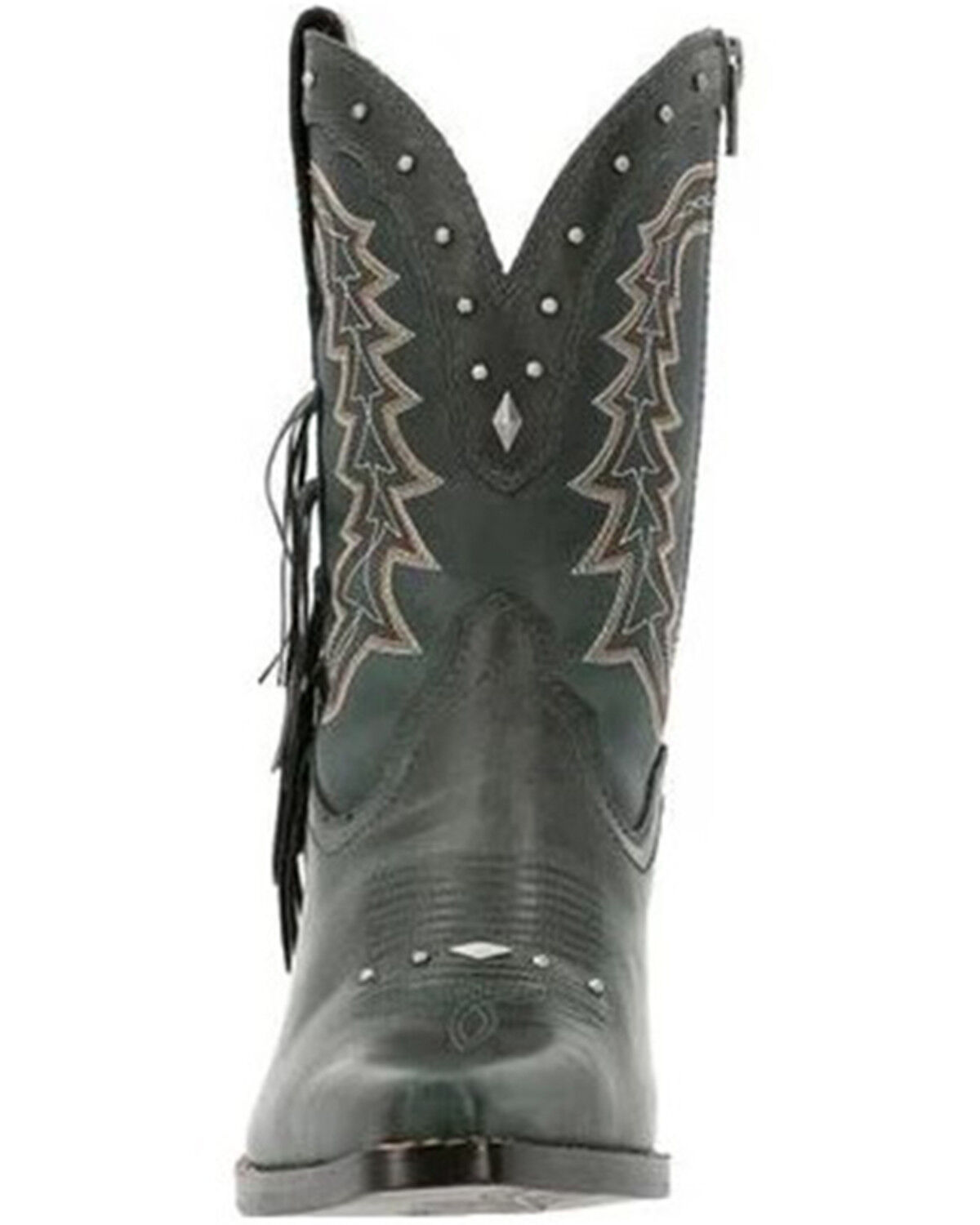 Image #4 - Durango Women's Green Crush Fashion Booties - Snip Toe, Dark Green, hi-res