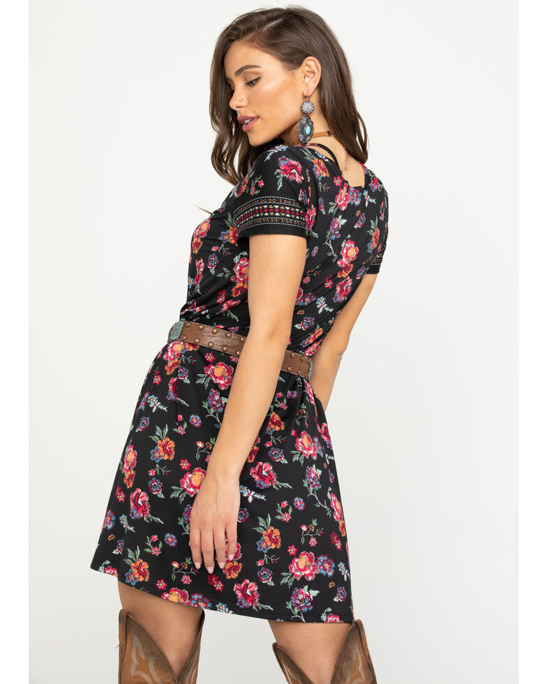 Studio West Women's Floral Woven Dress Country Outfitter