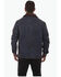 Image #2 - Scully Men's Denim And Leather Trim Zip-Up Jacket, Indigo, hi-res