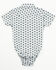 Image #3 - Cody James Infant Boys' Striped Geo Print Short Sleeve Snap Onesie, , hi-res