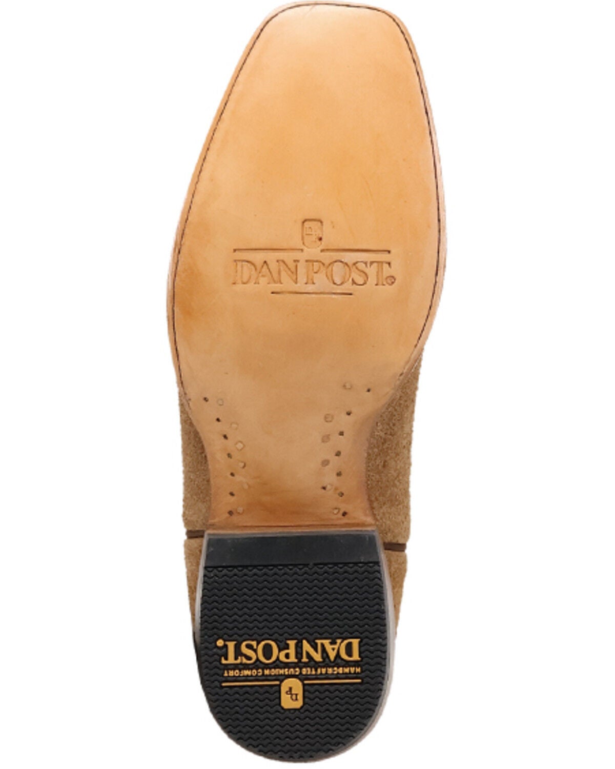 Image #7 - Dan Post Men's Ironhide Hippopotamus Print Western Boots - Square Toe, Tan, hi-res