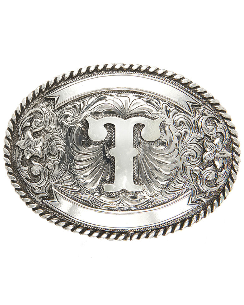 Cody James Men S Initial T Belt Buckle Country Outfitter