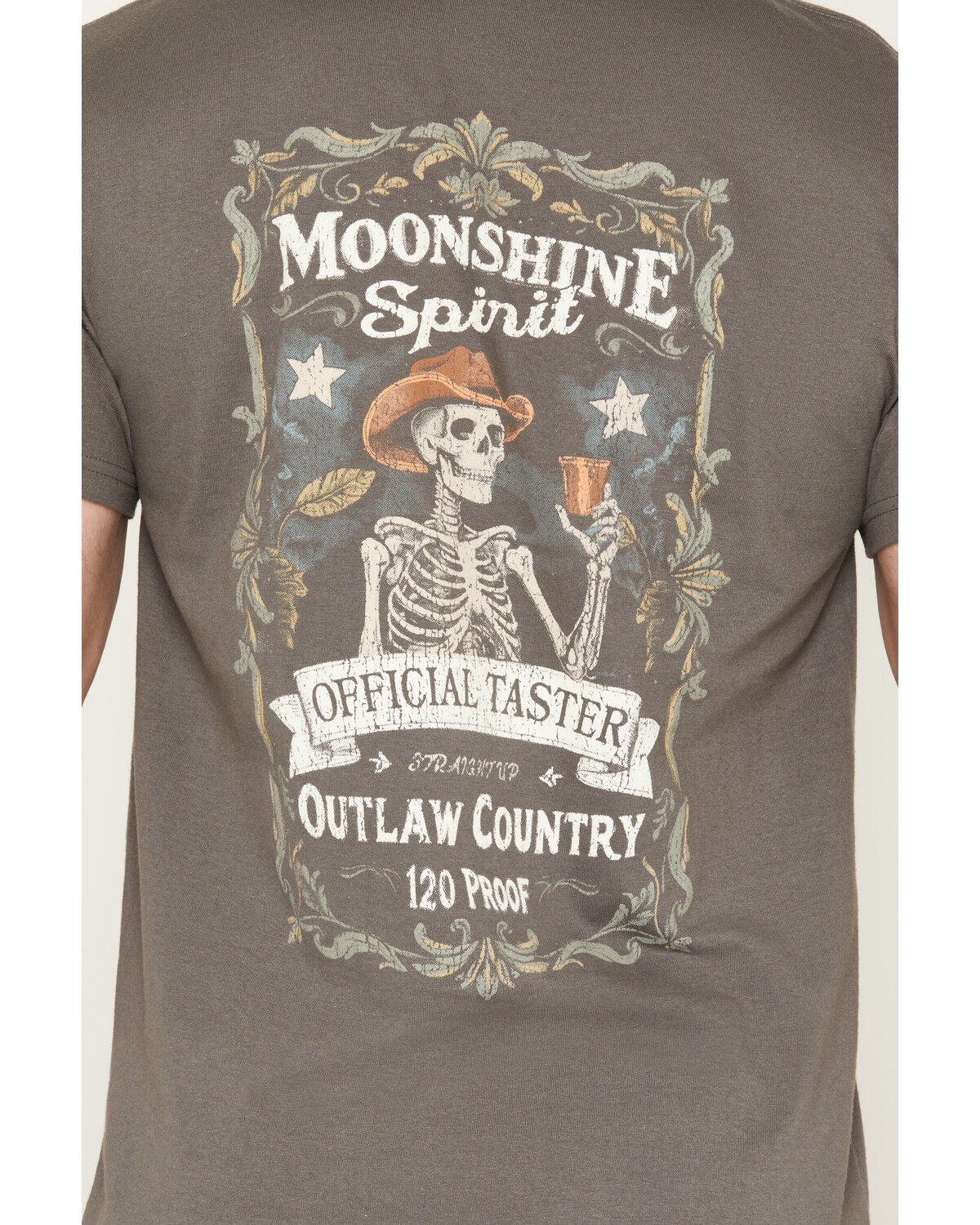 Image #4 - Moonshine Spirit&reg;&nbsp;Men's Official Taster Short Sleeve Graphic T-Shirt, Charcoal, hi-res