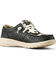 Image #1 - Ariat Women's Hair-On Tooled Hilo Casual Shoes - Moc Toe, Black, hi-res