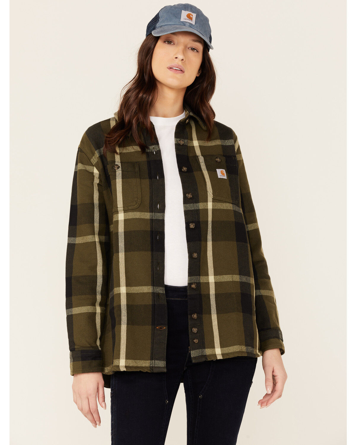 carhartt women's plaid jacket
