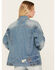 Image #4 - Cleo + Wolf Women's Medium Wash Denim Jacket, Medium Wash, hi-res