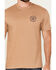Image #3 - Brixton Men's Oath Logo Short Sleeve Graphic T-Shirt, Tan, hi-res