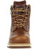 Georgia Boot Men's AMP LT Waterproof Work Boots - Steel Toe, Brown, hi-res