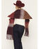 Image #2 - Shyanne Women's Fable Oversized Wool Blend Scarf, Burgundy, hi-res