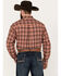 Image #4 - Cinch Men's Plaid Print Long Sleeve Button-Down Western Shirt, Multi, hi-res