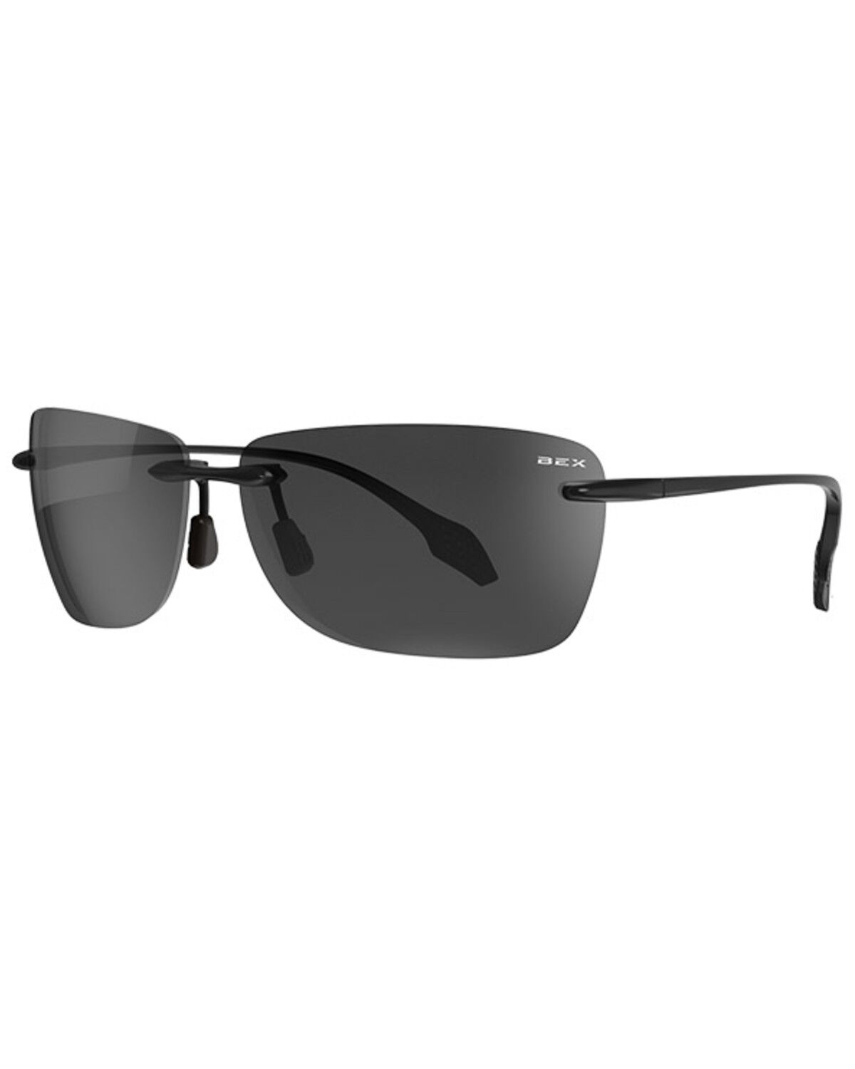 Image #1 - Bex Jaxyn XL Sunglasses, Black/grey, hi-res