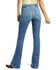 Image #4 - Ariat Women's R.E.A.L. Daniela High Rise Bootcut Jeans, Blue, hi-res