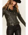 Image #3 - Mauritius Leather Women's Croc Collar Sydney Moto Jacket, , hi-res