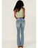 Image #3 - Cleo + Wolf Women's South Coast High Rise Modern Bootcut Jeans, Medium Wash, hi-res