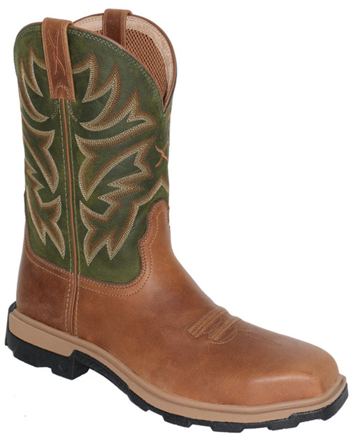 Image #1 - Twisted X Men's 11" Ultralite X™ Work Boots - Nano Composite Toe, Multi, hi-res