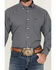 Image #3 - Ariat Men's Wrinkle Free Luther Checkered Print Long Sleeve Button-Down Western Shirt, Black, hi-res