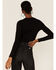 Image #3 - Moa Moa Women's Cinched Top, Black, hi-res