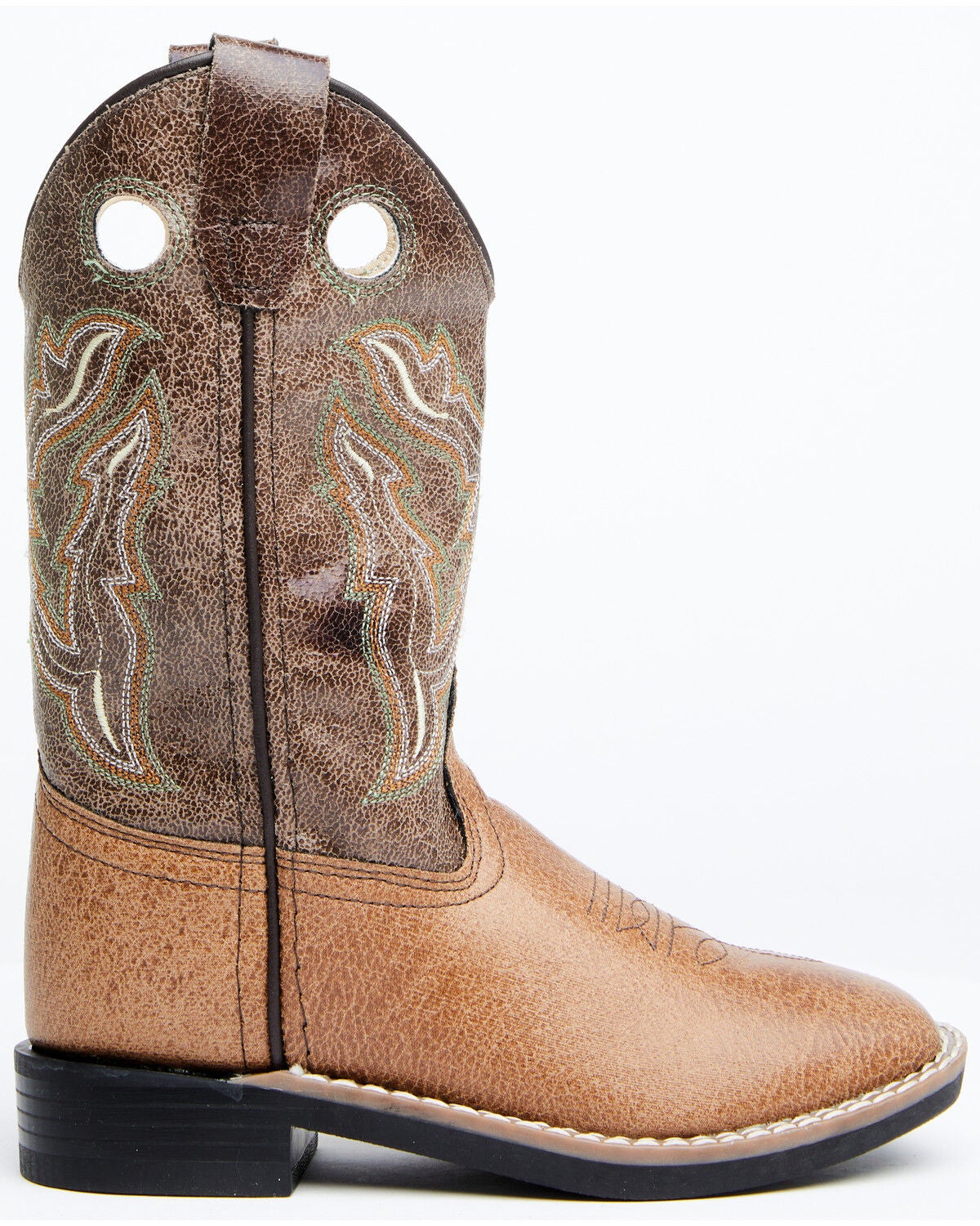 Image #2 - Cody James Boys' Colton Western Boots - Broad Square Toe, , hi-res
