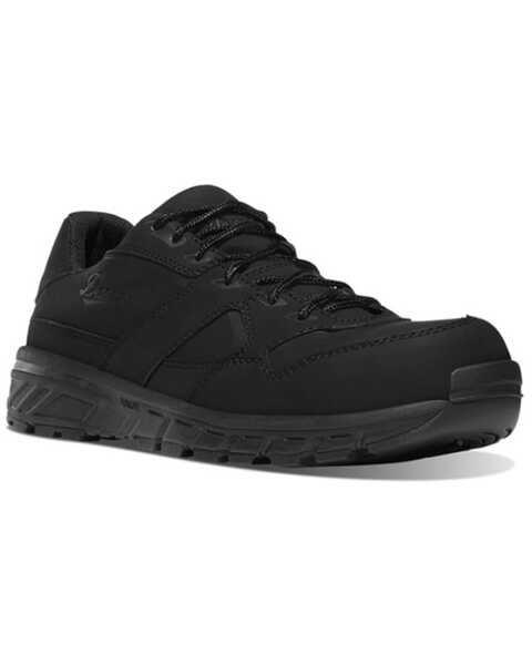 Image #1 - Danner Men's Run Time EVO Work Shoes - Composite Toe, Black, hi-res