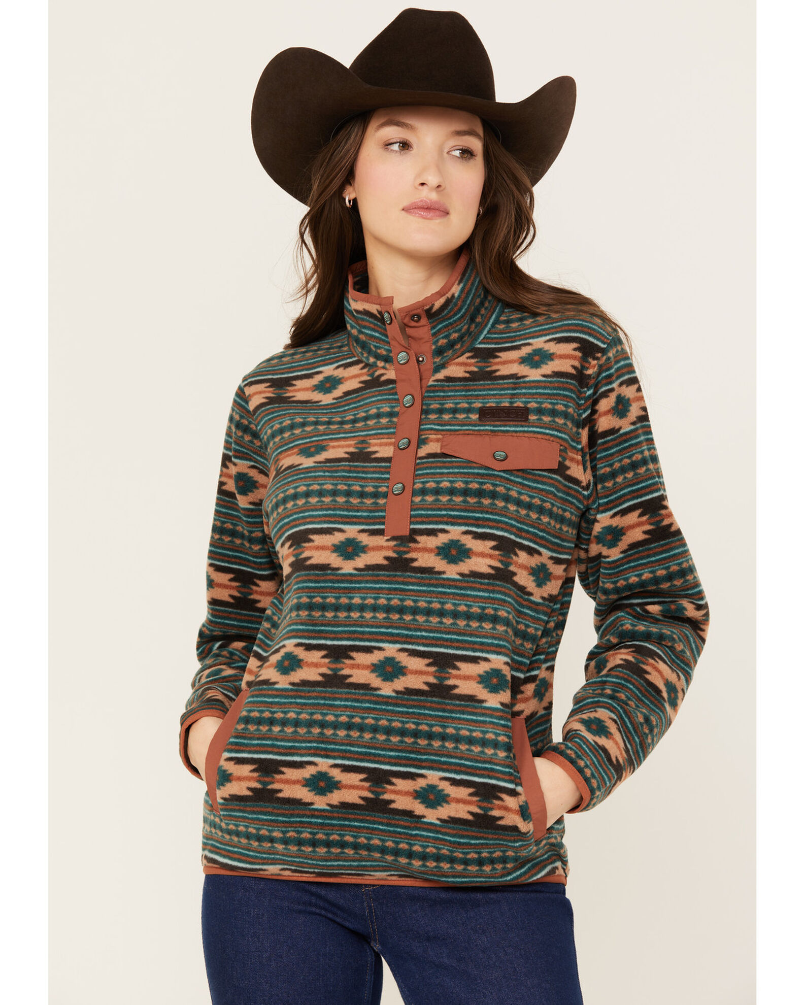 Cinch fleece sales pullover women's