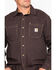 Carhartt Flame Resistant Canvas Shirt Jacket, Dark Brown, hi-res