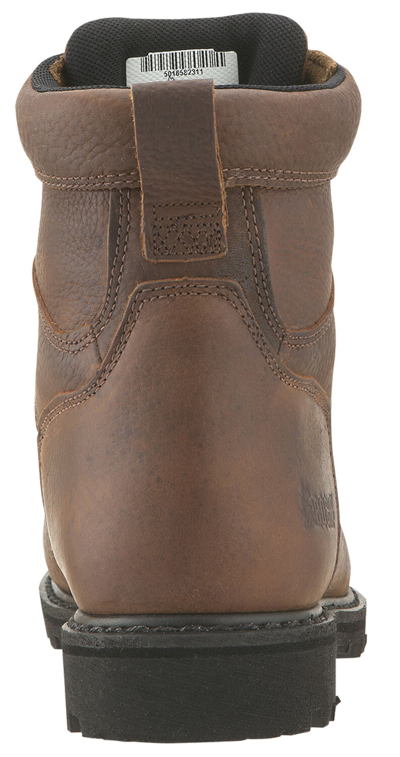 Image #7 - Rocky Men's Exertion 6" Waterproof Work Boots - Steel Toe, Brown, hi-res