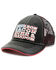 Cody James Men's Bourbon Bacon Guns & Freedom Mesh-Back Ball Cap , Black, hi-res