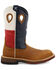 Image #2 - Twisted X Men's Texas Flag Western Work Boots - Nano Composite Toe, Lt Brown, hi-res