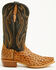 Image #2 - Dan Post Men's Grit Exotic Full Quill Ostrich Tall Western Boots - Snip Toe, Tan, hi-res