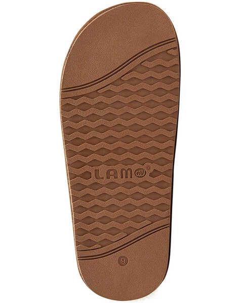 Lamo Footwear Men's Scuff Doubleface Slippers, Chestnut, hi-res