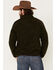 North River Men's Fleece 1/4 Snap Mock Neck Pullover , Olive, hi-res