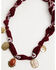 Image #2 - Shyanne Women's Golden Skyland Charm Bandana Necklace, Red, hi-res