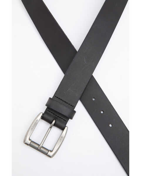 Image #2 - Hawx Men's Black Plain Roller Buckle Work Belt, Black, hi-res