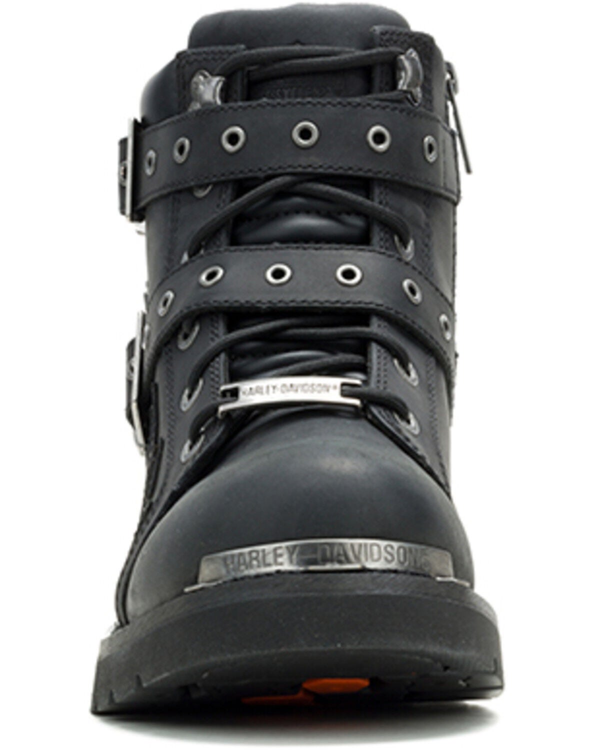 Image #4 - Harley Davidson Men's Ironblaze Motorcycle Boots - Round Toe, Black, hi-res