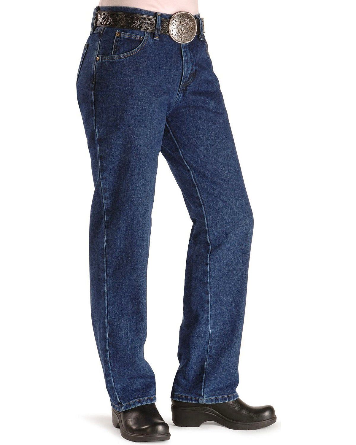 Image #2 - Wrangler Blues Women's Relaxed Fit Jeans, Antique Indigo, hi-res