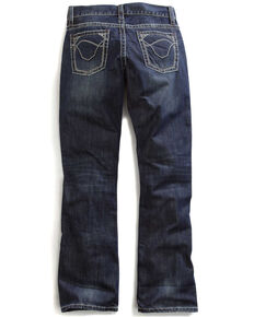 Tin Haul Men's Jagger Fit Multi Stitch Bootcut Jeans, Denim, hi-res