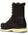 Image #3 - Danner Men's 8" Cedar River Moc Work Boots - Soft Toe, Dark Brown, hi-res