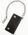 Brothers & Sons Men's Chain Wallet, Black, hi-res