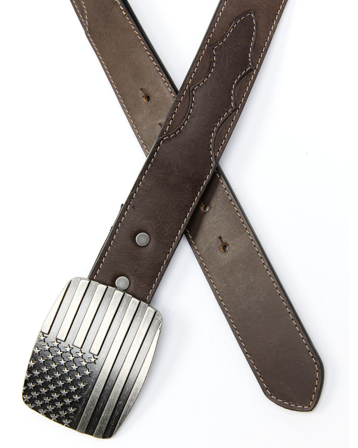 Image #2 - Cody James Men's Stars & Stripes Western Belt, , hi-res