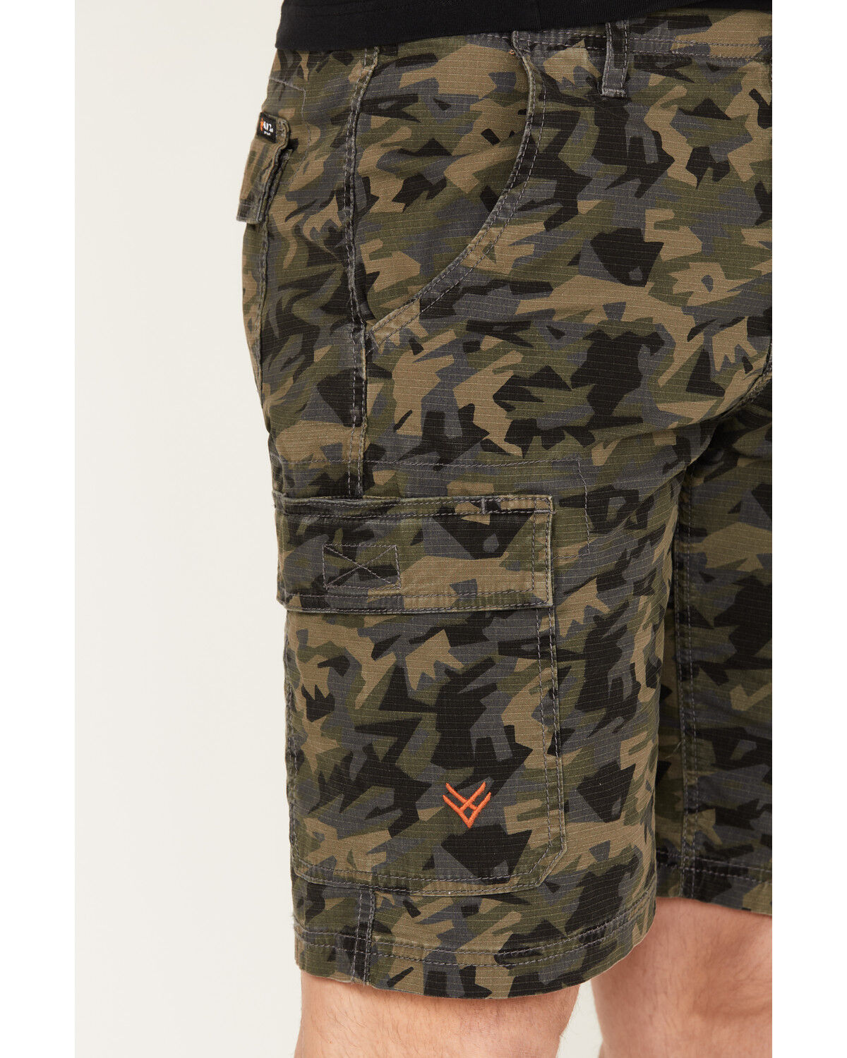 Image #2 - Hawx Men's Stretch Cargo Work Shorts, Camouflage, hi-res