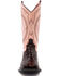 Image #4 - Ferrini Women's Kai Western Boots - Broad Square Toe, Chocolate, hi-res