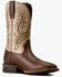 Image #1 - Ariat Men's Conquer Performance Western Boots - Broad Square Toe, Brown, hi-res