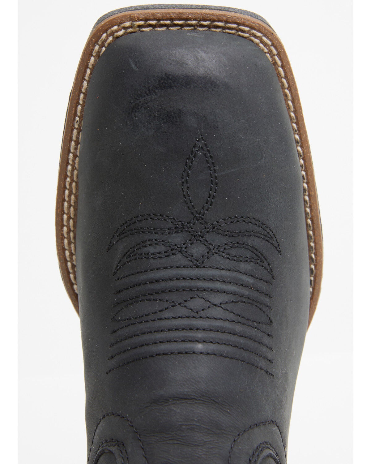 Image #6 - Justin Women's Ashtyn Performance Western Boots - Broad Square Toe, Black, hi-res