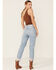 Image #3 - 7 For All Mankind Women's High Rise Crop Denim Jeans, Blue, hi-res