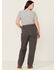 Image #3 - Ariat Women's Rebar PR Made Tough Straight Pants - Plus, Grey, hi-res