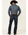 Image #2 - Ariat Men's M4 Barstow Denali Dark Wash Stretch Relaxed Straight Jeans , Blue, hi-res