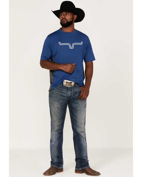 Image #2 - Kimes Ranch Men's Phase 2 Tech Logo Graphic T-Shirt , Navy, hi-res