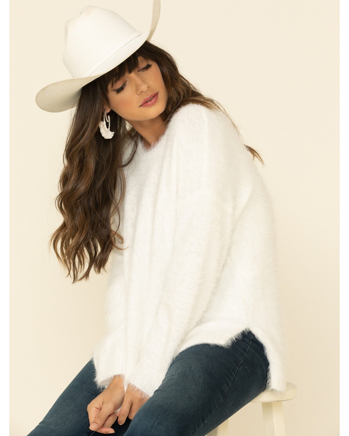 ivory pullover sweater